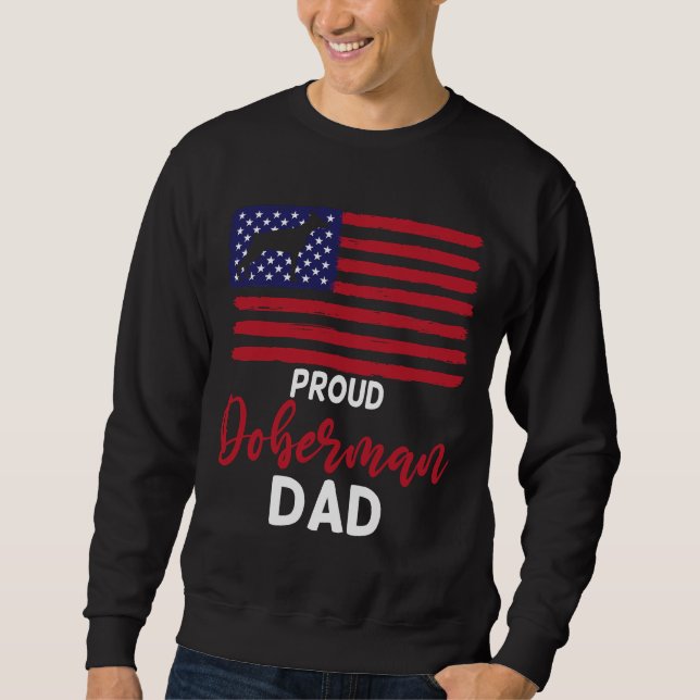 Sudadera Doberman America (Anverso)