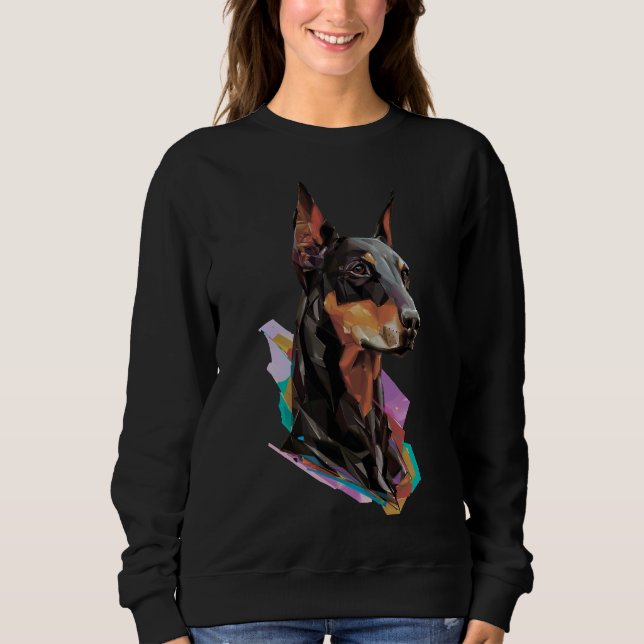 Sudadera Doberman Art 815 (Anverso)