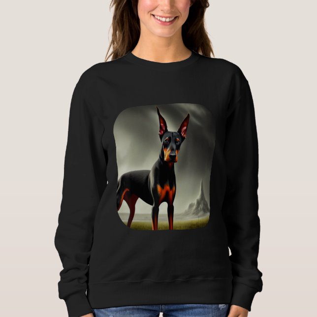 Sudadera Doberman Dog (Anverso)