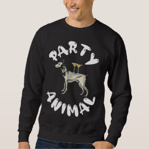 Sudadera Doberman Fiesta Animal Pinscher Dog Funny Vintage