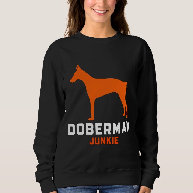 Sudadera Doberman Junkie  1228 (Anverso)