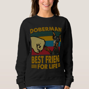 Sudadera Doberman Mejor Amigo Por Vida Perro Lover