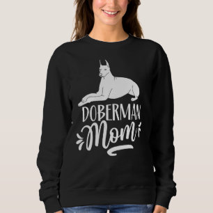 Sudadera Doberman Mom Chica Puppy Mascota Perro Madre Mamá