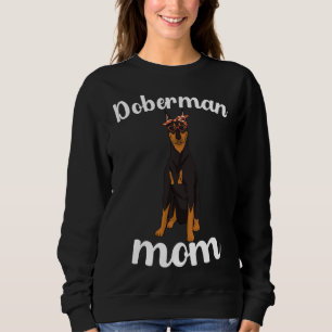 Sudadera Doberman Mom Día de la Madre Doberman Lover Dobie