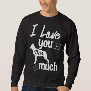Sudadera Doberman Mom Doberman Dad Doberman Lovers