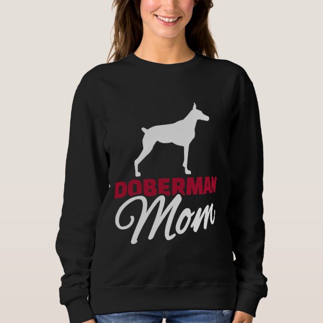 Sudadera Doberman Mom Fked 1356 (Anverso)