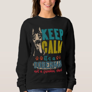 Sudadera Doberman Para Hombres Mujeres Niños Doberman Pinsc