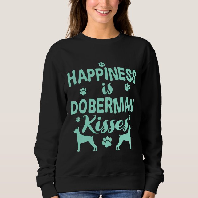 Sudadera Doberman Pincher (Anverso)