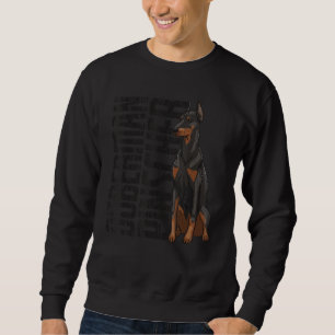 Sudadera Doberman Pincher Divertidas Mujeres Perrito Amor D