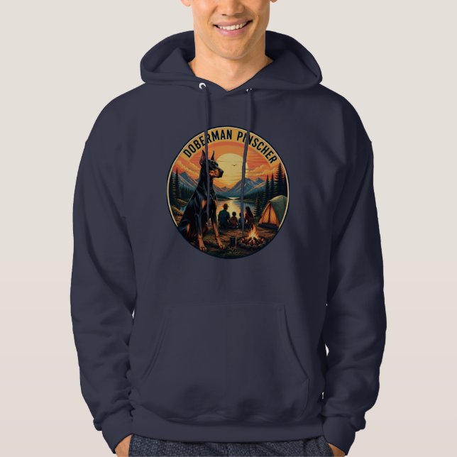 Sudadera Doberman Pinscher (Anverso)
