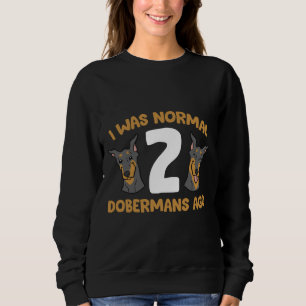 Sudadera Doberman Pinscher Dueño Yo Era Dobermans Normal Ha