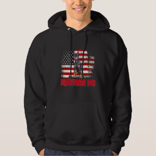 Sudadera Doberman Pinscher Papá Bandera Estadounidense 4 De