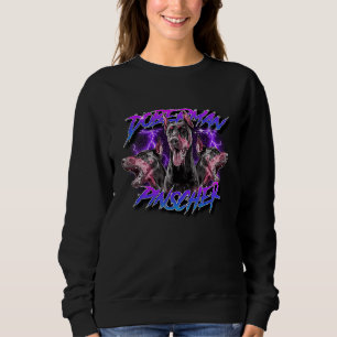 Sudadera Doberman Pinscher Ropa Urbana Bootleg Rap 90s