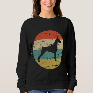Sudadera Doberman Pinscher Vintage Retro Perro Lover