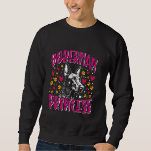 Sudadera DOBERMAN PRINCESS Doberman Women Dobie Dog Mom
