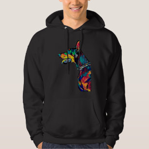 Sudadera Doberman Profile Head Dog Breed Mascota True Frien