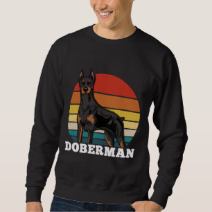 Sudadera Doberman Retro  625