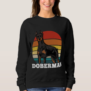Sudadera Doberman Retro 625