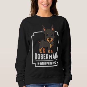 Sudadera Doberman Whisperer Mascota Perro Cachorro