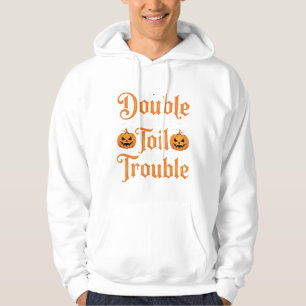 Sudadera Doble doble trabajo y problemas de Halloween_1
