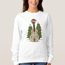 Sudadera Dobro Christmas – Festive Guitar Holiday Design