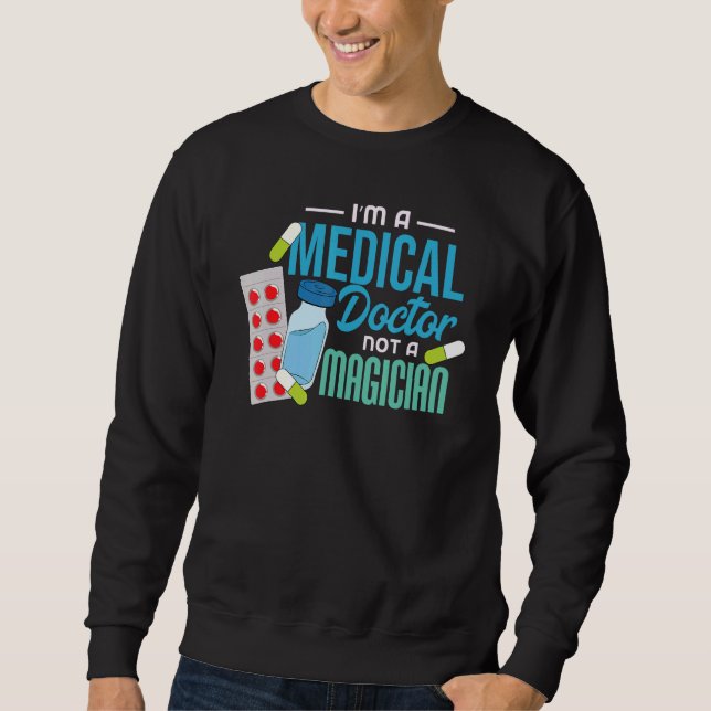 Sudadera Docotor no mago (Anverso)