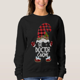 Sudadera Doctor Gnomo Cuadros Búfalo Familia Pareja Navidad