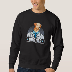 Sudadera Doctor Golden Labrador Retriever Técnico Veterinar