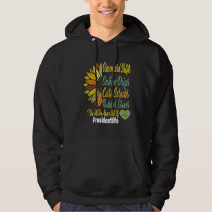 Sudadera Doctora de vida residencial de girasol lindo gradu