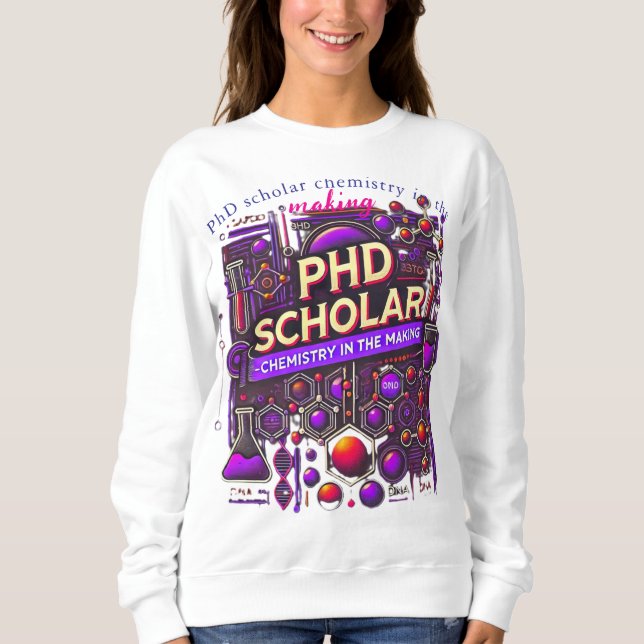 Sudadera Doctorado en Química (Anverso)