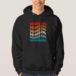 Sudadera Dodgeball Groovy Para Niña Mujer Retro 70s Hippie 