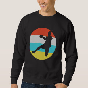 Sudadera Dodgeball Retro Antiguo Deportes Mano Balón Dodgeb