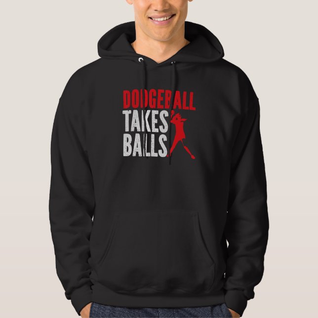 Sudadera Dodgeball Toma Bolas Duck Dip Dive Dodgeball Dodge (Anverso)