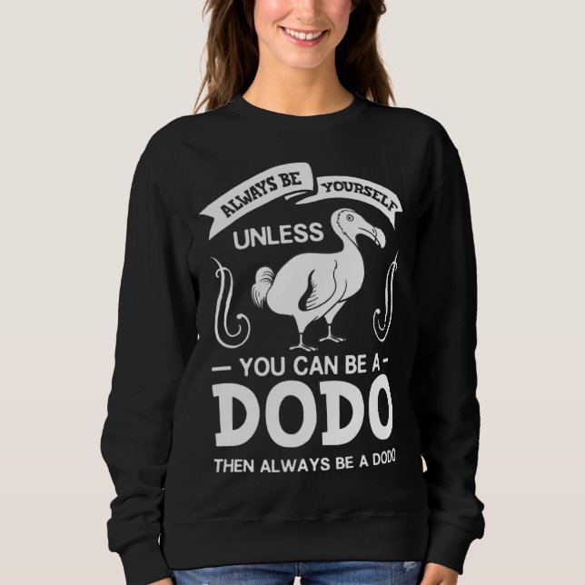 Sudadera Dodo Bird  Skeleton Madagascar (Anverso)