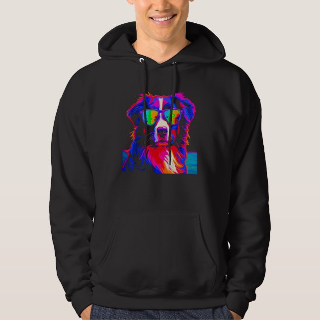 Sudadera Dog Australian Shepherd Summer (Anverso)