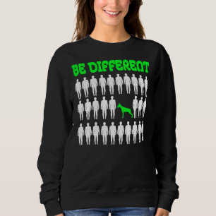 Sudadera Dog Be Different Rottweiler Mascota Animal Dueño d