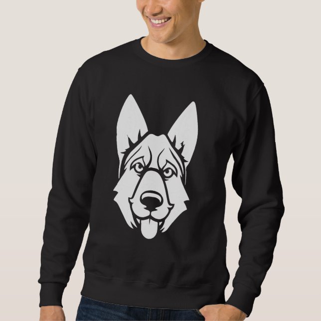 Sudadera Dog Breed Cute  German Shepherd 1 (Anverso)