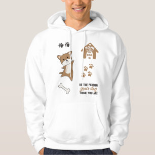 Sudadera Dog Brown Puppy Paws Cum Pegatina Pack