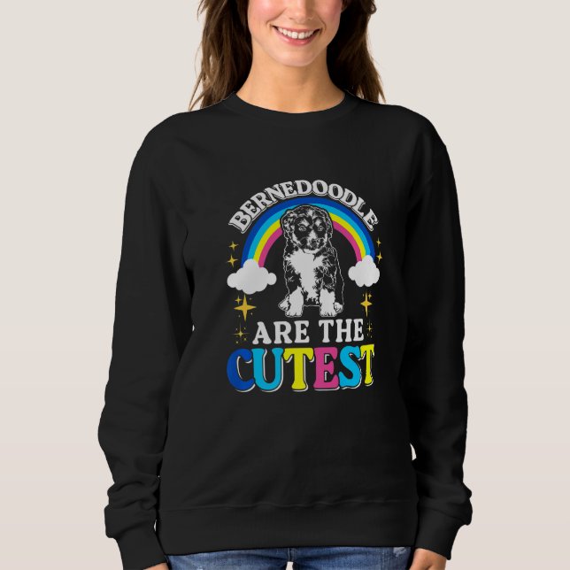 Sudadera Dog Cute Bernedoodle Premium (Anverso)