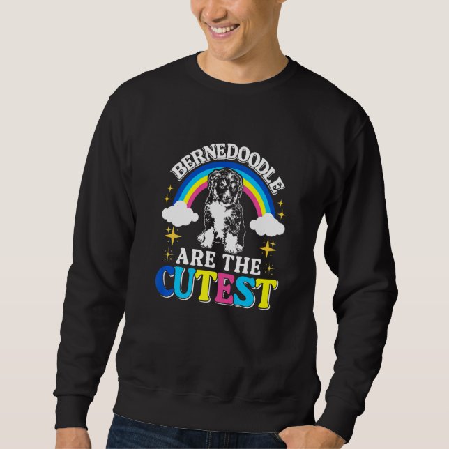 Sudadera Dog Cute Bernedoodle Premium (Anverso)