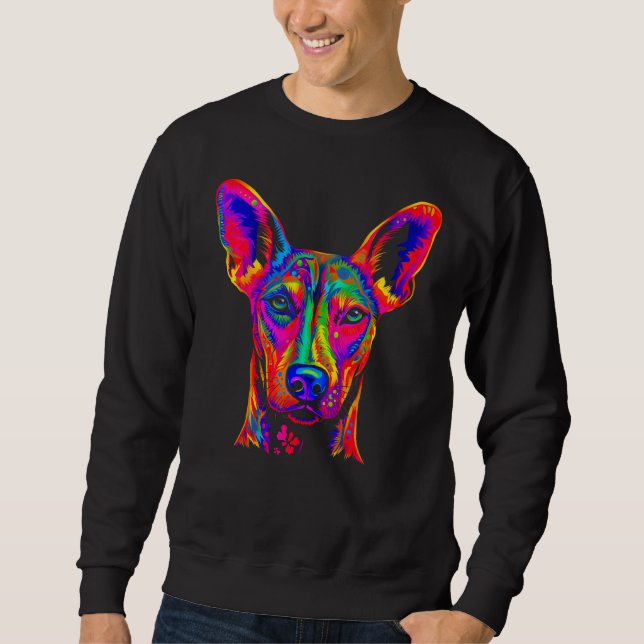 Sudadera Dog Doberman Pinscher Pop Design (Anverso)