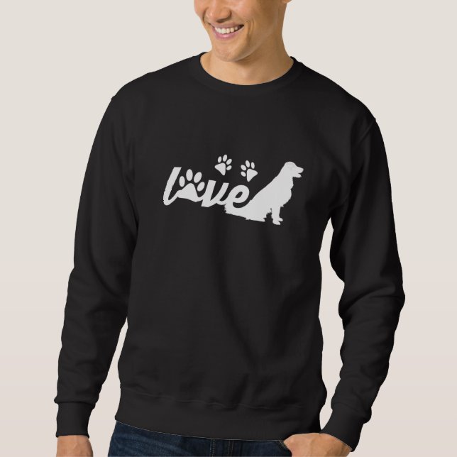 Sudadera Dog  Dog Mom Dad Pet Owner Love Newfoundland Dog (Anverso)