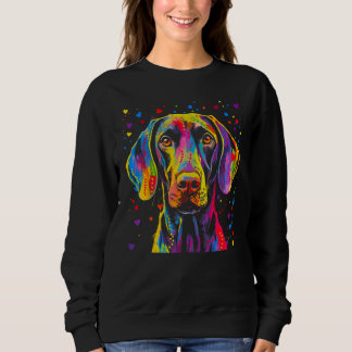 Sudadera Dog German Shorthaired Pointer Love Heart