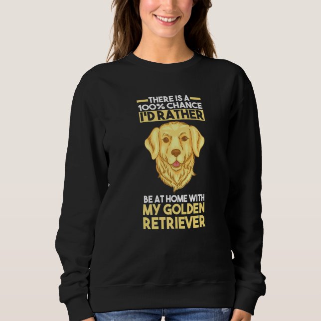 Sudadera Dog Golden Retriever (Anverso)