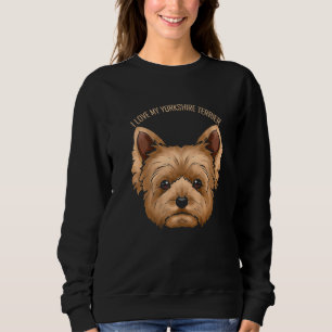 Sudadera Dog I Love My Yorkshire Terrier