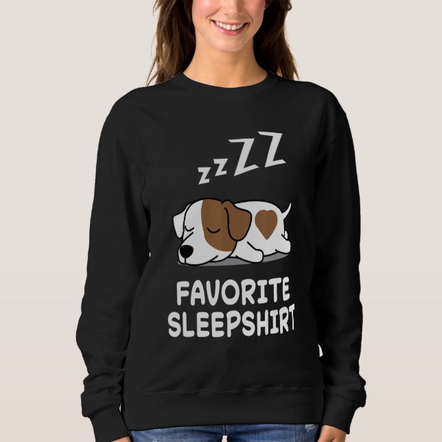 Sudadera Dog Jack Russell Terrier Nap Dormir Pajama (Anverso)