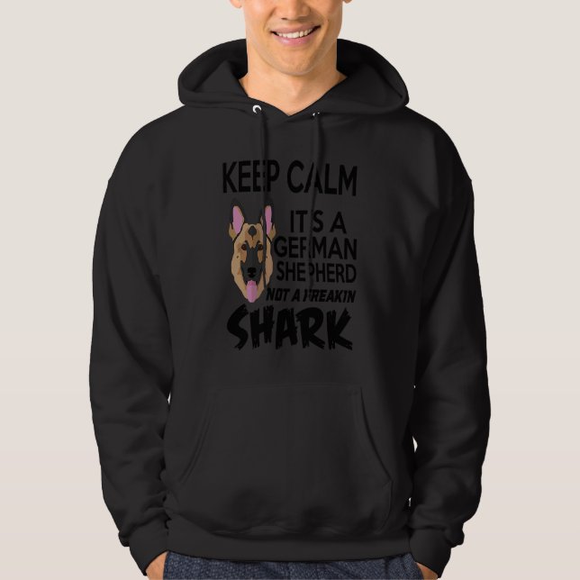 Sudadera Dog   Keep Calm It's A German Shepard (Anverso)