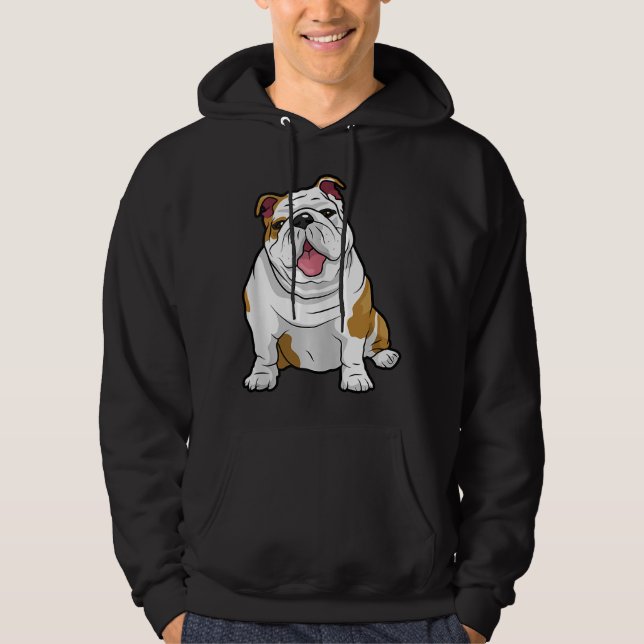 Sudadera Dog Lover | Gracioso regalo de cachorro de Bulldog (Anverso)