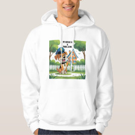 Sudadera Dog Lover Hoodie - Mi casa es una zona de barbacoa
