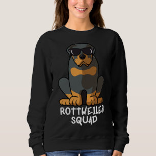 Sudadera Dog Mom Dog Dad Love R Rottweiler Squad